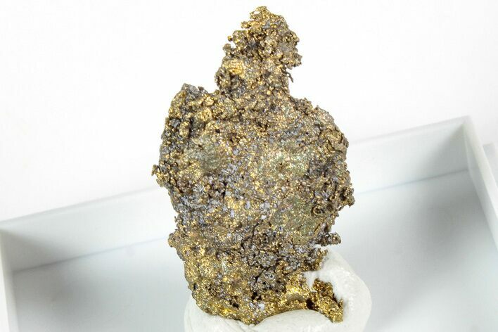 Rare Tongxinite on Native Copper - Germany #317045